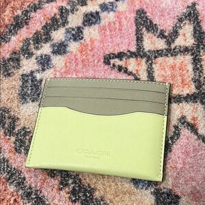 Coach Card Holder